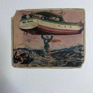 1940 GUM INC SUPERMAN #10 FURY OF THE SEA AUTHENTIC TRADING CARD