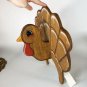 Adorable wooden turkey mailbox decor  15&acirc;�� x 15&acirc;��