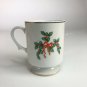 Lefton Santa and Mrs Claus Dancing Footed Mug Christmas Pedestal Coffee Cup 1314