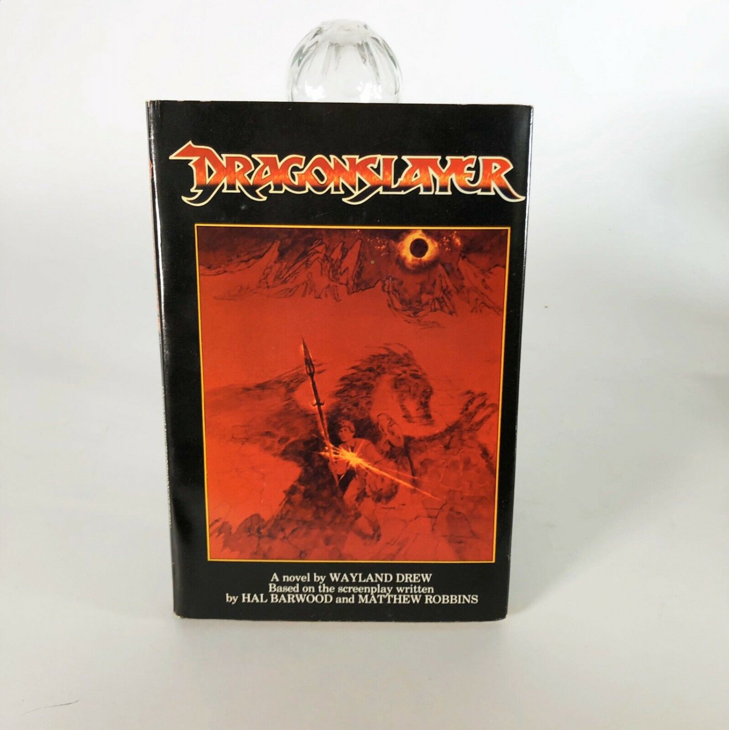 1981 Dragonslayer Hardback Novel