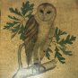 Mid-Century Owl Wood Panel Art Print 12&acirc;�� X 11&acirc;��