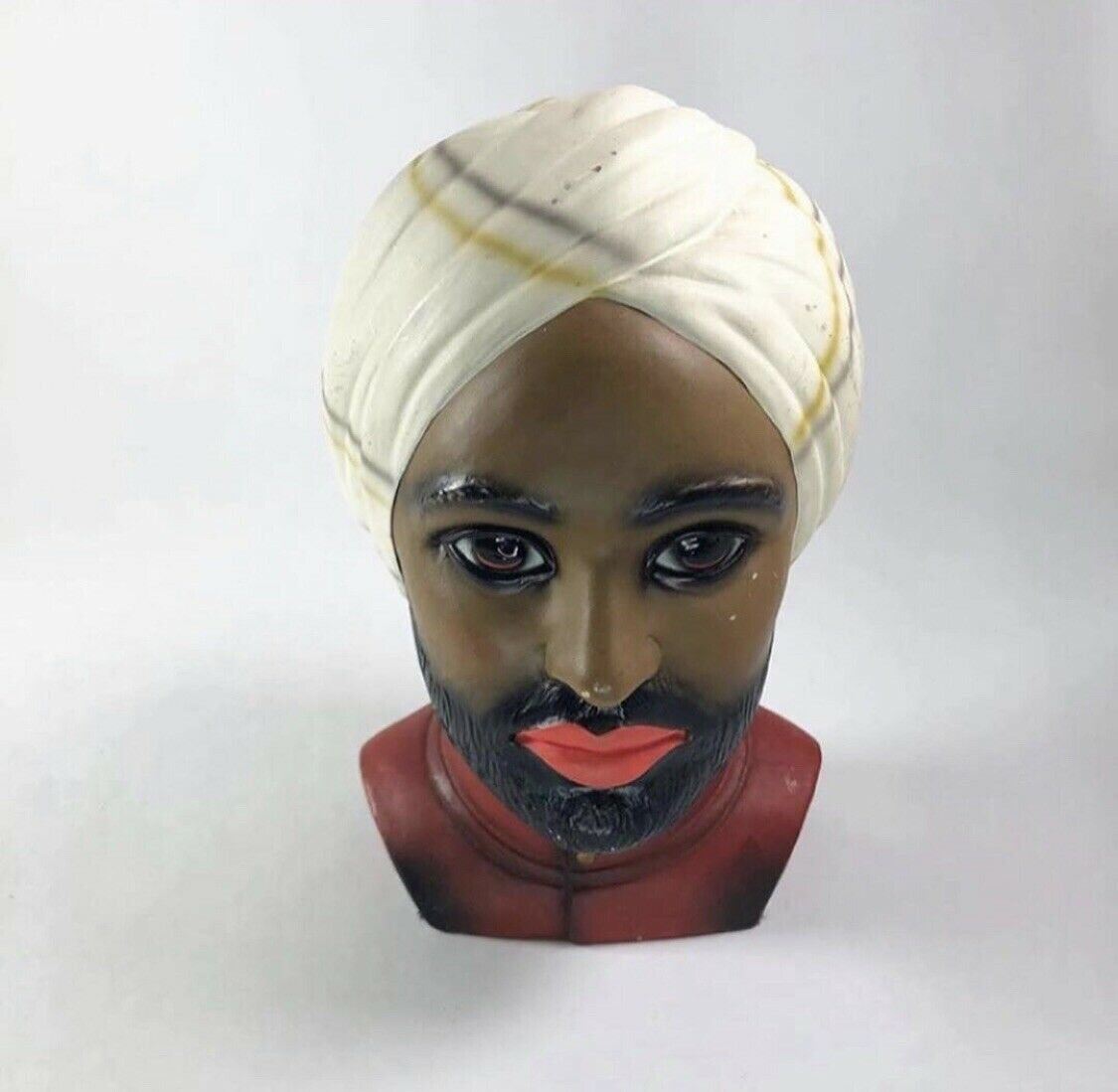 Mid-Century Male Lego Head  Made in Japan  8.5&acirc;�� x 5&acirc;��