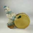 Vintage Clown Stoneware Planter  6.5” x 6”
