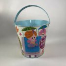 Vintage tin Sand pail  5.5” x 5”