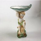 Occupied Japan Cherub Trinket Dish 6.5" x 4" | Mid-Century Decor | Vintage Decor