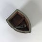 Wooden condiment boat Great for a tiki bar! 4â x 3â