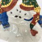 Fitz and Floyd  Polar Bear Christmas Canape Plate Cookie Dish Holiday Serving