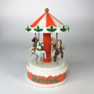 Vintage Christmas Carousel Music Box