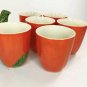 Mid-Century Tomato Tea Set Made In Japan