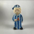 Vintage Sleepy Guy Chalkware Figure 7” Tall