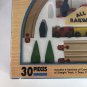 1991 Whistle Stop Wooden Train Set Complete