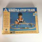 1991 Whistle Stop Wooden Train Set Complete