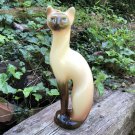 Mid-Century Unused Cat Candle 13” tall