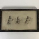 1916 Antique Baby Photo 15” X 9”
