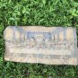 Vintage The Last Supper Velvet Wall Tapestry Table Runner Made in Italy 38 x 19