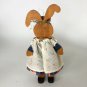 Folk Art Wooden Bunny Standee 13.5&acirc;�� tall