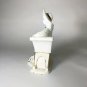 Vintage Ceramic Woman White With Gold Accents 10â X 7â X 5â
