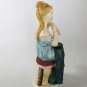 Vintage Japanese made ARCO lady ceramic figure 8â tall