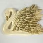 1968 Miller Studio swan chalkware  10&acirc;�� x 7&acirc;��