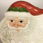 1994 Fitz and Floyd Omnibus Santa Head Platter 10â x 9â