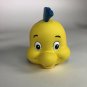 The Little Mermaid Rubber Toys Set Of 4 Ariel, Flounder, Sebastian, Ursula