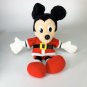 1982 Mickey Mouse Santa Plush 17&acirc;�� Tall Disney Christmas