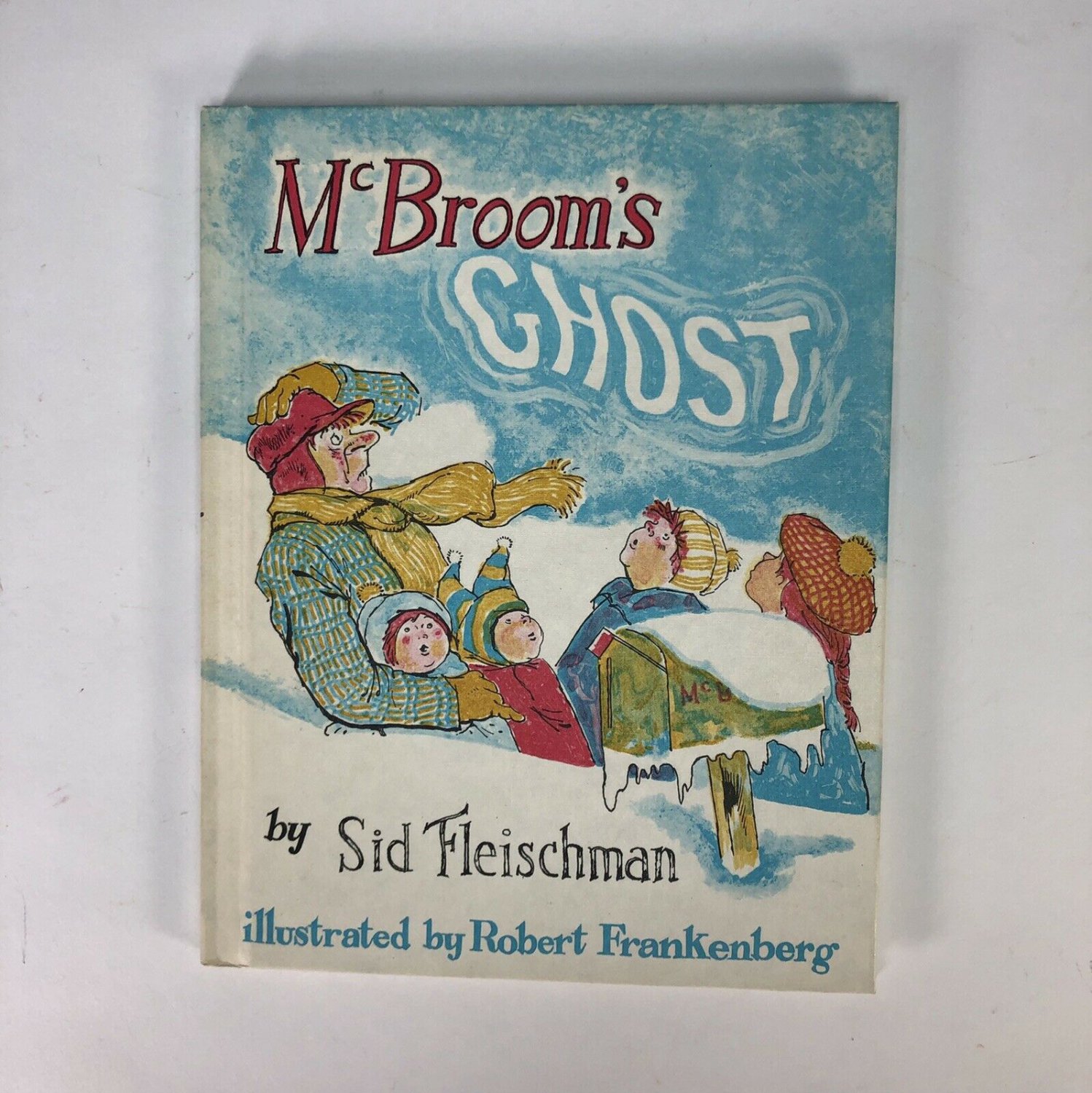 McBroom's Ghost Childrens Hardcover Book Halloween 1971 By Sid Fleischman