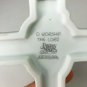 Precious Moments Porcelain Bisque Wall Plaque Cross "O Worship The Lord" 1989