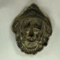 Mid-century brass sailor face tray 6.5â x 5â