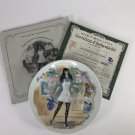 D'Arceau Limoges Collector Plate Les Femmes Du Siecle 1965 Ganeau Brigitte