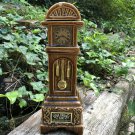 1970 Ezra Brooks Grandfather Clock Jim Beam Bottle  11” tall