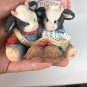 Enesco Mary&acirc;��s Moo Moos We Make A Great Team Three Legged Race Cow Figurines