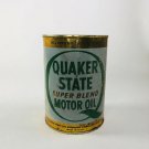 Vintage Quaker State Super Blend Oil 1 Quart Full