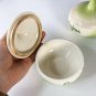 Vintage Soupdejour Onion Jars  Lorrie Design  4&acirc;�� x 4&acirc;�� Set Of 2