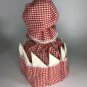 Vintage handmade table caddy doll 13.5&acirc;�� tall
