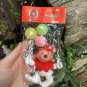 Vintage Flocked Clown Toy Cake Decor NIP