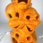 Casper Ghost Foam Pumpkin Tower Totem Stack Trendmasters Halloween 1995~Blowmold