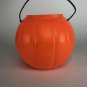 Blow Mold Pumpkin Pail  Made in USA About 8&acirc;�� x 8&acirc;��