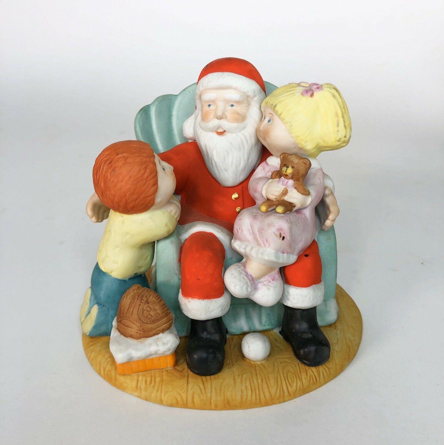 Vintage 1984 Cabbage Patch Xavier Roberts 02929 Figurine Christmas Santa Claus