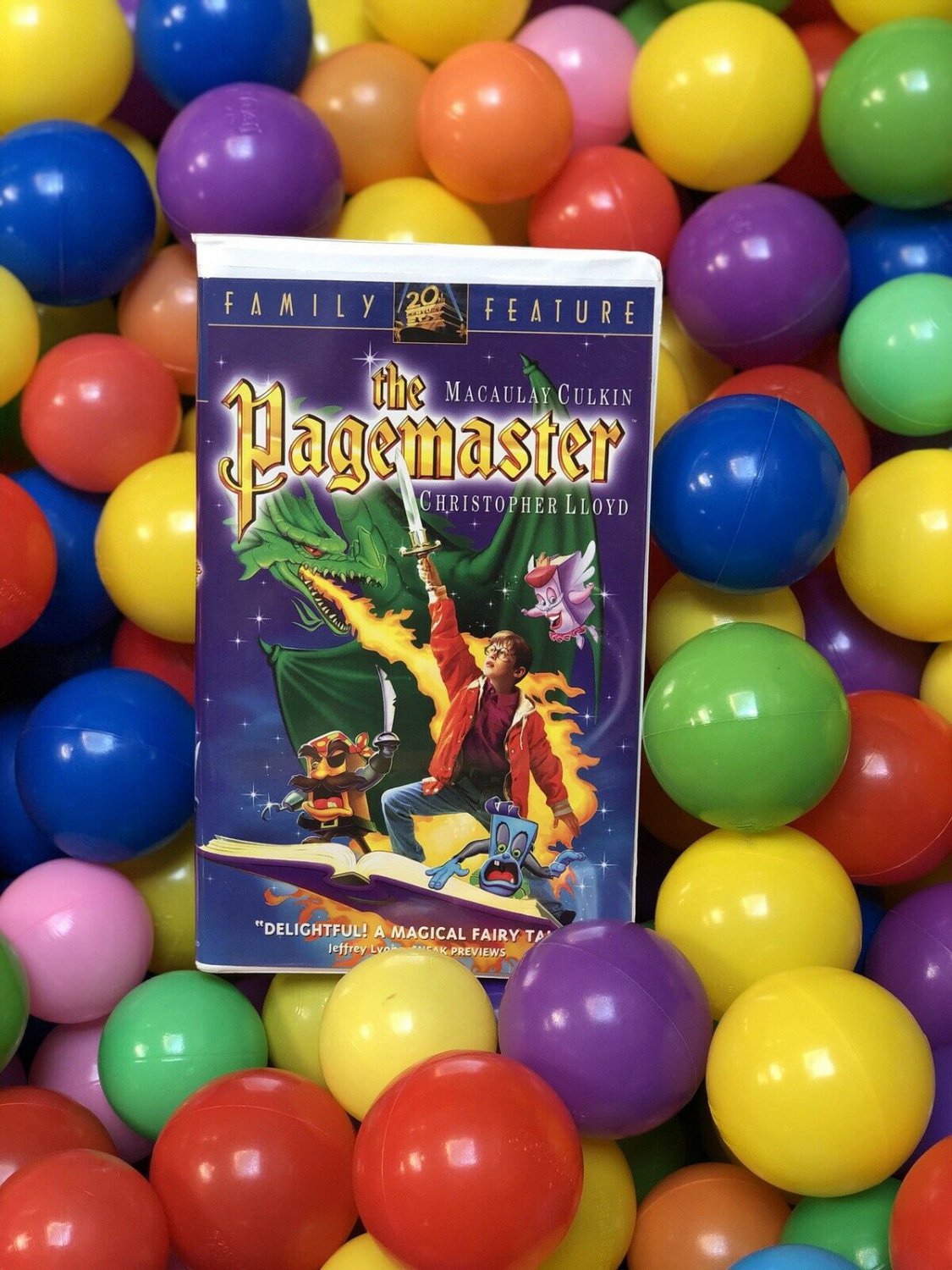 The Pagemaster (VHS, 1995, Clamshell)
