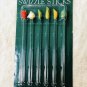 Vintage NIB Acrylic Cocktail Stir Sticks 7" Long Each