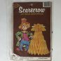 1985 NIP Beistle Scarecrow And Haystack Table Decor