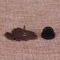 Simpson fish badge brooch