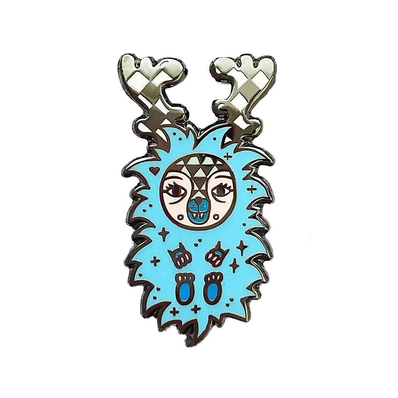 Blue Reassurance Pin