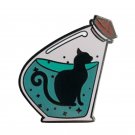 Cat Black Pin