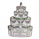 DeathDay Cake Pin