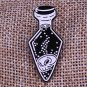 Death potion enamel pin black horror skull brooch poison spell Halloween gift witchcraft