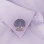 Magical castle snow globe enamel pin fantasy crystal ball brooch happy place in childhood