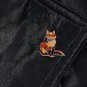 Pretty Angular Red Fox Hard Enamel Pin Geometric Origami Art Style Collection
