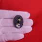 Edgar Allan Poe enamel pin Nevermore The Raven Brooch Gothic Creepy Odd Halloween Horror Jewelry